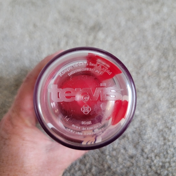 New England Patriots 16 oz Tervis Cup With lid. - Picture 4 of 4